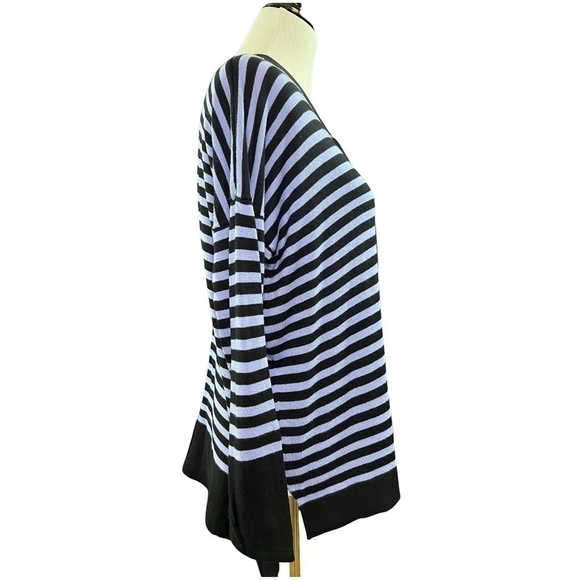 𝅺dana Buchman Pullover Striped Sweater - Picture 4 of 5